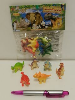 Obrázek z Dinosauři veselá zvířátka, set 6ks v sáčku 